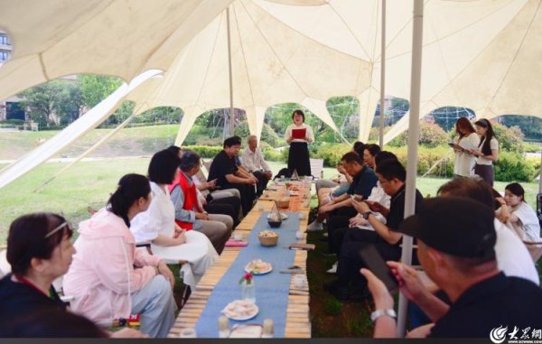 群益证券 青岛西海岸新区灵山卫街道开展“庆七一党员茶话会”